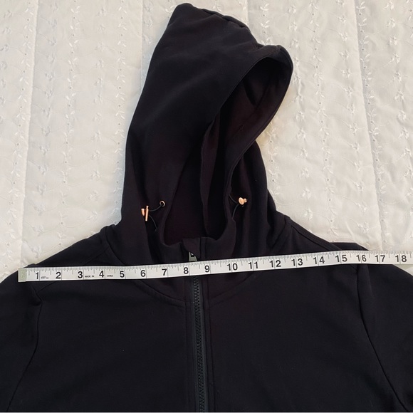 Athletica Works Active Lightweight Mixed Media Hoodie Jacket (Size L) 12-14🌹 - Picture 11 of 16